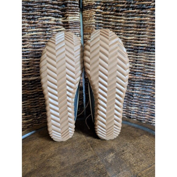 Sorel Out N About Leather Duck Boot Women 7.5 Black Ankle Waterproof Rain Bootie - Picture 9 of 11